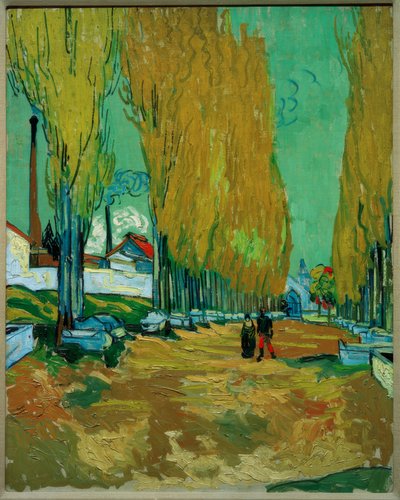 Avenue of the Tombs (Les Alyscamps) by Vincent van Gogh